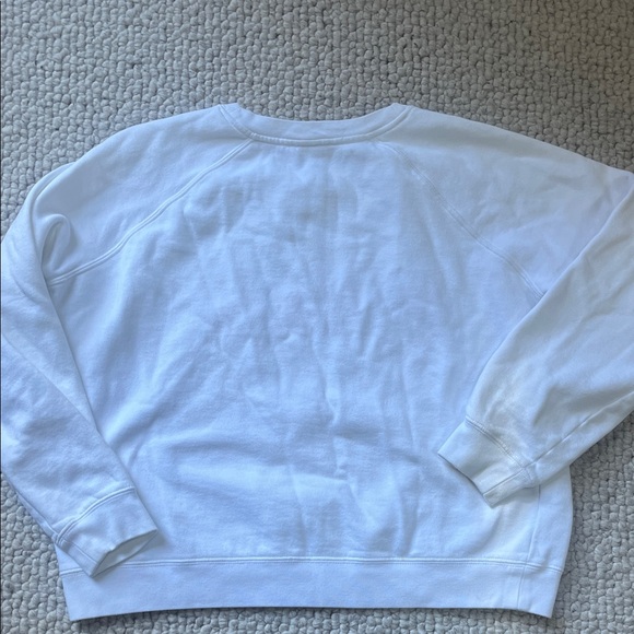 Sezane White Sweatshirt with Multicolor Lettering - Picture 5 of 5